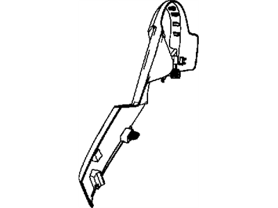 Dodge 1PF70HL1AA SHIELD Seat Cushion