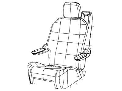 Dodge 68027741AA FOAM Seat Cushion