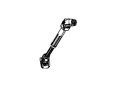 Jeep 5057539AD SHAFT Steering column intermediate