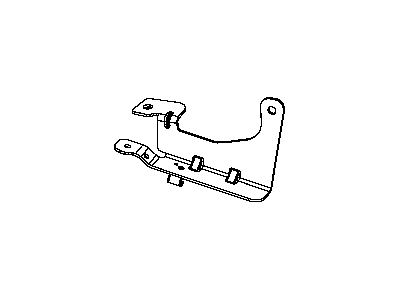 Mopar 68213301AC Bracket Fuel Bundle