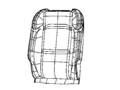 Jeep 6ZH49TX7AC COVER Front Seat Back