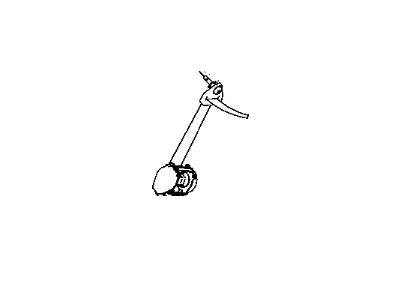 YX421DVAD Mopar Seat Belt Retractor Illustration 1 of 1