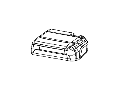 Jeep 6PU27LA3AD COVER Rear Seat Cushion Left