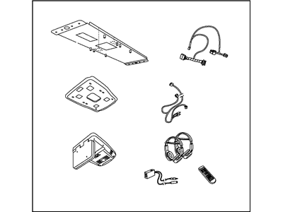 Mopar 82210347 Media System Monitor With DVD