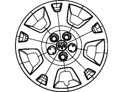Dodge ZY74ZDJAA COVER Wheel