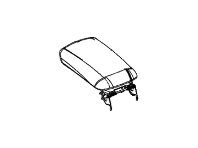 Chrysler 1YV262X9AF ARMREST Console