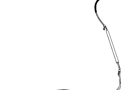 Chrysler Parking Brake Cable - 4779807AC