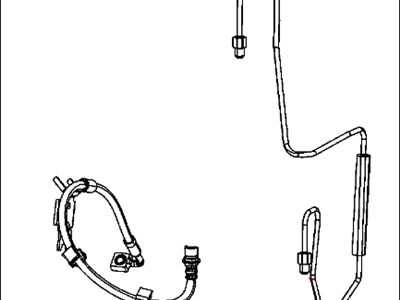 Chrysler 4779865AE TUBE AND HOSE Brake