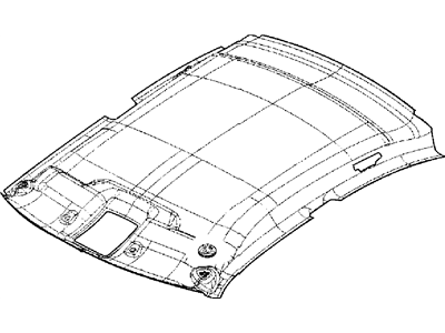 Dodge 1UV44DX9AB HEADLINER