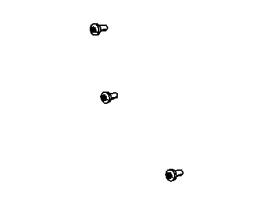 Jeep 6509353AA BOLT Torx Head M6X1.00X15.00