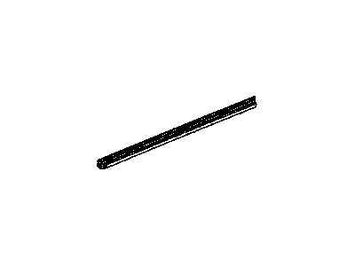 Mopar 55394033AB Weatherstrip Rear Door Belt