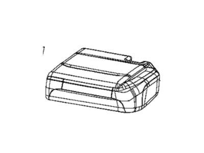 Jeep 6PX09LA3AE COVER Rear Seat Cushion Left