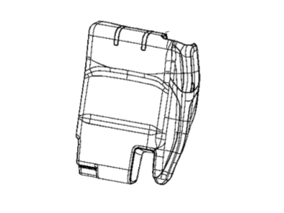 Mopar 7AV01LA3AA Cover Rear Seat Back Left