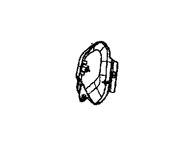 Mopar 1NK91GTVAA Shield Inboard 1NK91GTVAA Mopar Shield Inboard Illustration 1 of 1