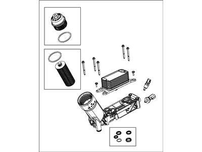 Mopar 5184304AE Adapter Engine Oil Filter
