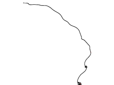 Mopar 5160352AC Release Hood Latch Handle And Cable Assembly