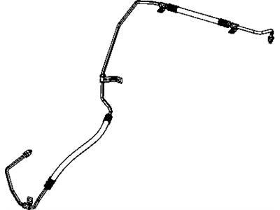 Dodge 5272817AE HOSE Power Steering Pressure