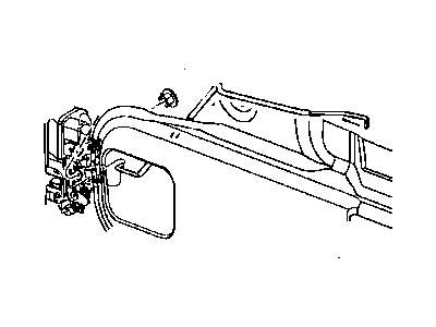 Dodge 55112598AA LATCH Front Door