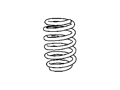 Dodge 4895704AA SPRING Front Coil