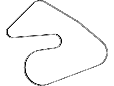 2021 Jeep Gladiator Drive Belt - 5281760AB