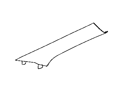 Jeep 1VK41LU5AA MOLDING A PILLAR