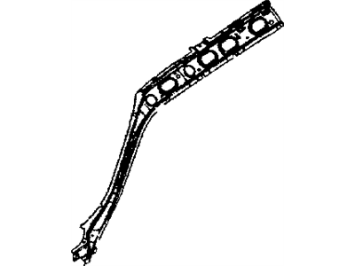 Mopar 55176961AH Reinforcement, Front Pillar Includes Roof Header Support