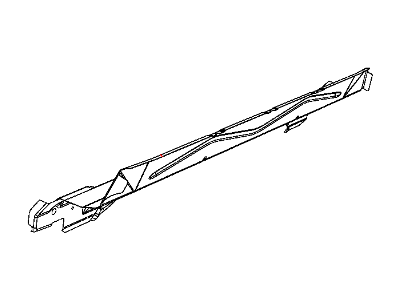 Mopar 68045533AC Reinforcement Rear Shelf Panel Mopar 68045533AC Reinforcement Rear Shelf Panel