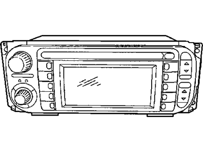 Mopar 56043286AE Radio AM/FM CD W/Nav/Dvd & CD - Ctrl See Note Mopar 56043286AE Radio AM/FM CD W/Nav/Dvd & CD - Ctrl See Note