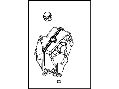 Mopar 68242276AA Reservoir Manual Transmission Shift Fluid 68242276AA Mopar Reservoir Manual Transmission Shift Fluid Illustration 1 of 1