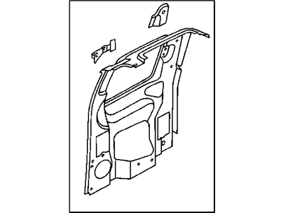 Dodge 55275266 Inner Panel