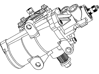 Mopar 52122316AD Gear Power Steering 52122316AD Mopar Gear Power Steering Illustration 1 of 1