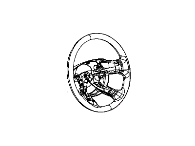 1PS32GTVAC Mopar Wheel Steering Illustration 1 of 1