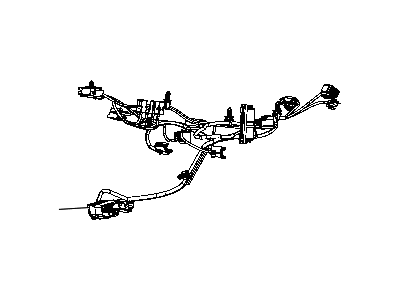 Dodge 68101327AB WIRING Seat Cushion Driver