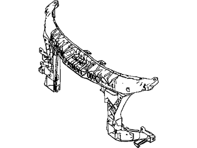 Dodge 68014737AA SUPPORT Radiator