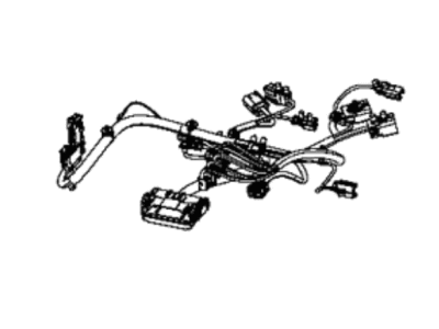 Mopar 68298204AC Wiring Seat Cushion Passenger Mopar 68298204AC Wiring Seat Cushion Passenger