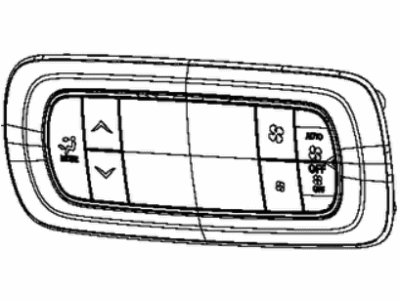 Mopar 68223336AD Control A/C And Heater