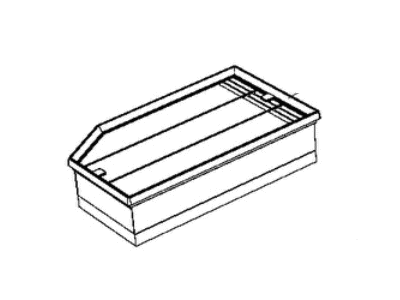 Jeep 68365014AA ELEMENT Air Cleaner