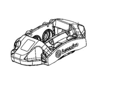 2020 Jeep Grand Cherokee Brake Caliper - 68367050AC