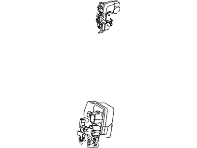 Mopar 4589042AC Latch Rear Door