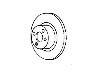 Mopar V5019718AA Rotor, Front Wheel Brake