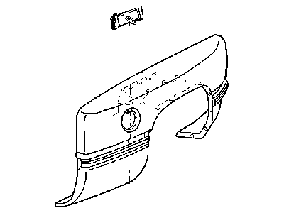 Dodge Ram 1500 Fender - 5003144AA