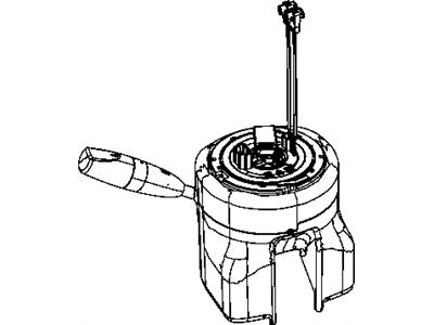 Chrysler 1JH93DX9AE MODULE Steering Column