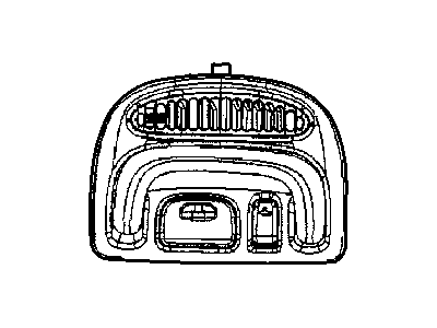 Mopar 5019809AA Lens W/Grab Handle