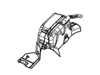 Mopar 68237192AD Shield Exhaust Muffler