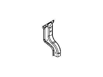Mopar 5115266AA Reinforcement Wheelhouse Inner