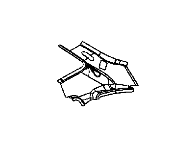 Mopar 5074086AA Reinforcement D Pillar Upper