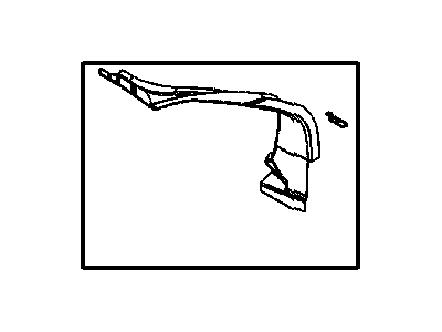 Mopar 5074136AA Trough Liftgate Opening