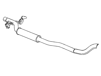 Mopar E0021498AA Muffler And Resonator Exhaust