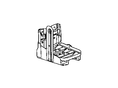 5178247AA Mopar Tray Battery Illustration 1 of 1