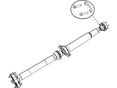 Jeep Drive Shaft - 52853647AF